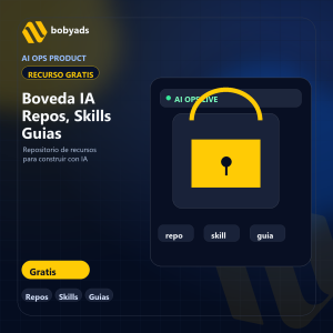 Imagen de producto BOBYADS para Boveda IA Repos Skills Guias